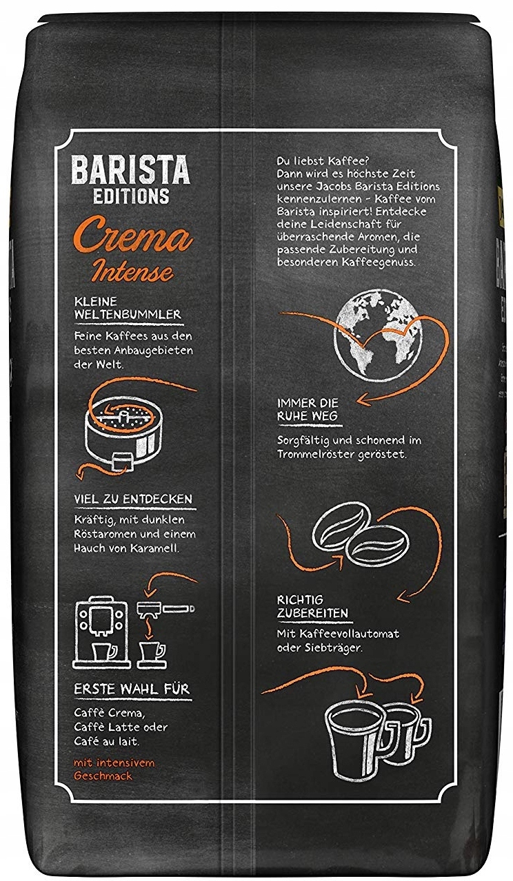 Aromatyczna kawa idealna do Caffe Crema i Caffe Latte