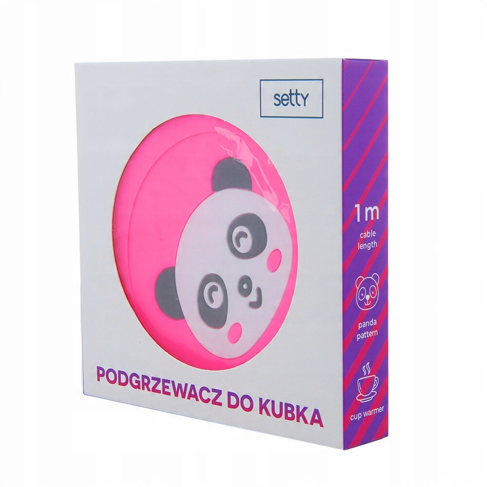 Setty Podgrzewacz do kubka Panda USB PDK-01 – Idealne rozwiązanie dla miłośników ciepłych napojów