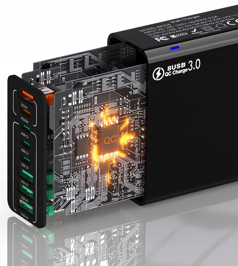 Szybkie ładowanie z technologią Quick Charge 3.0