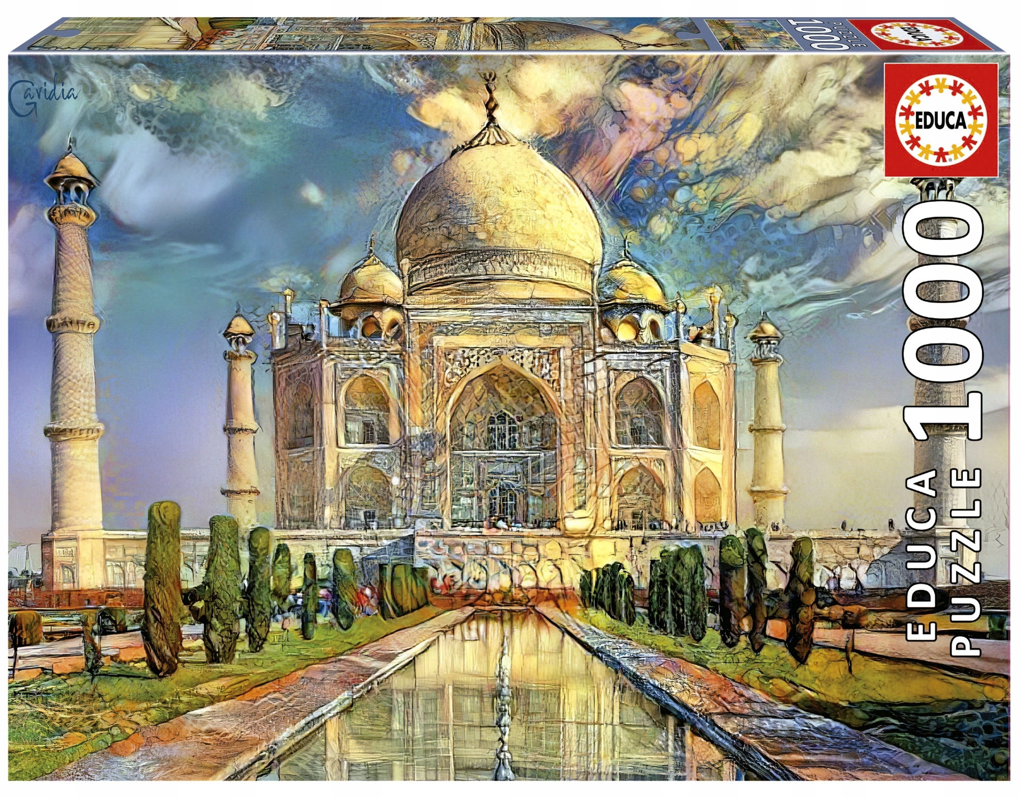Educa 1000 Taj Mahal – Puzzle dla dzieci w każdym wieku