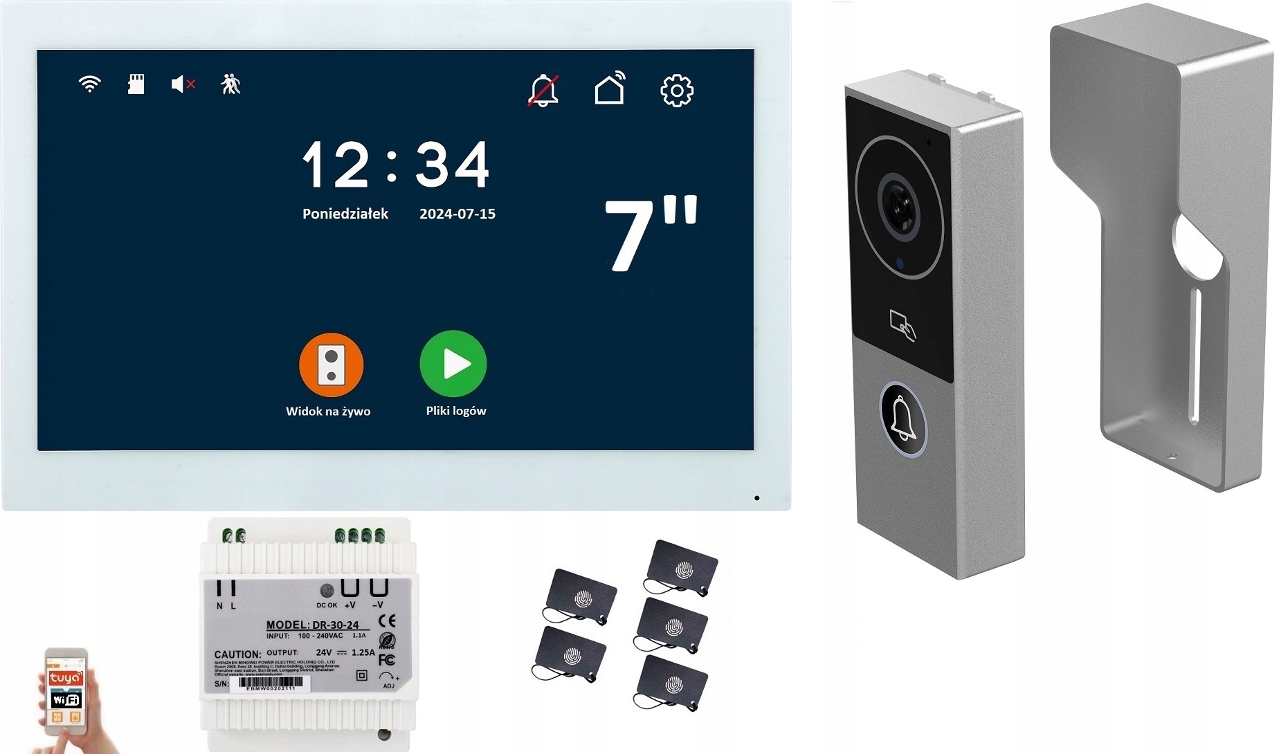 REER IPS KW06 WIDEODOMOFON – Nowoczesne rozwiązanie dla Twojego domu