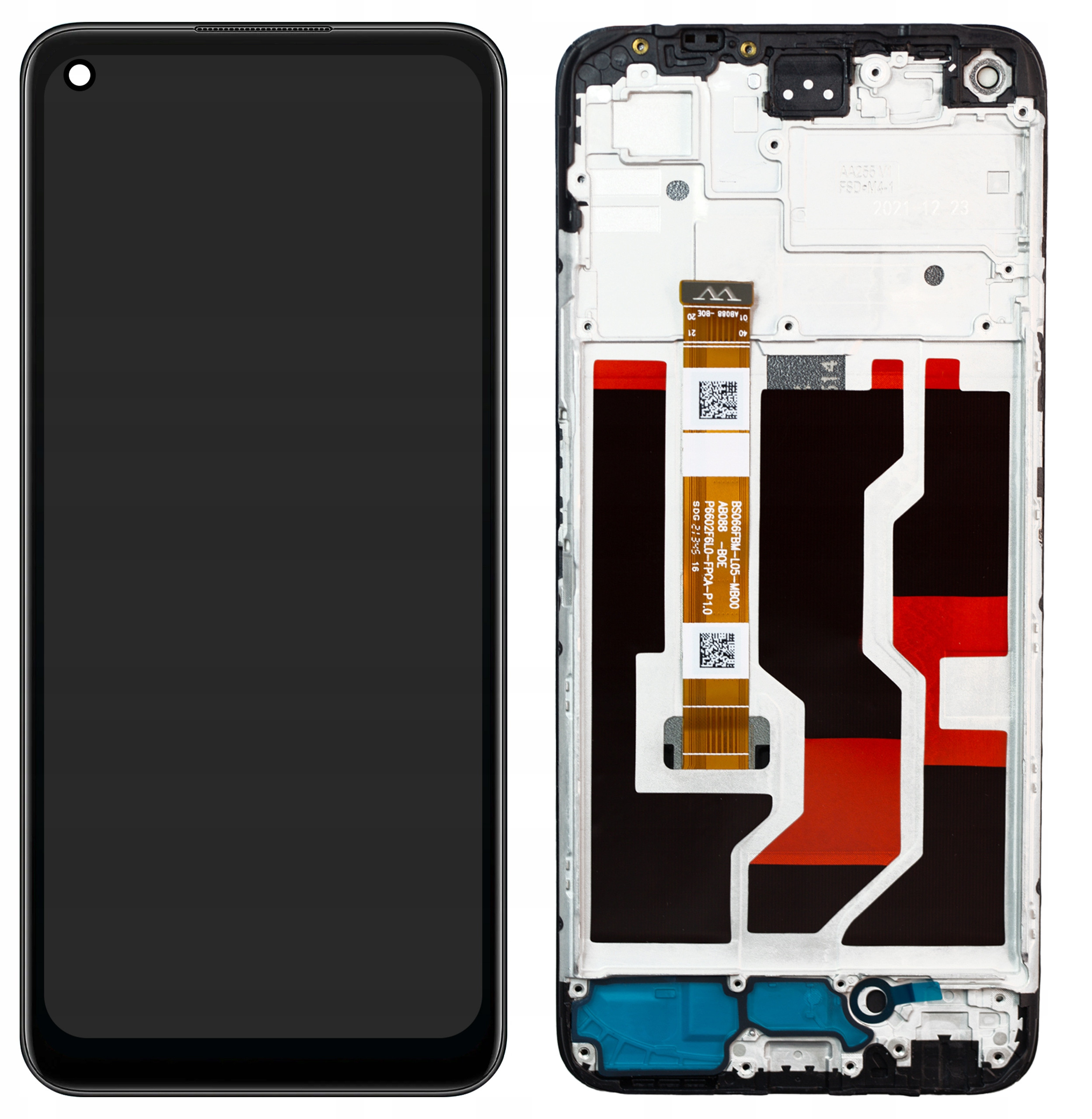 Wyświetlacz do Oppo A96 Ekran LCD Ramka – Idealne rozwiązanie dla Twojego telefonu