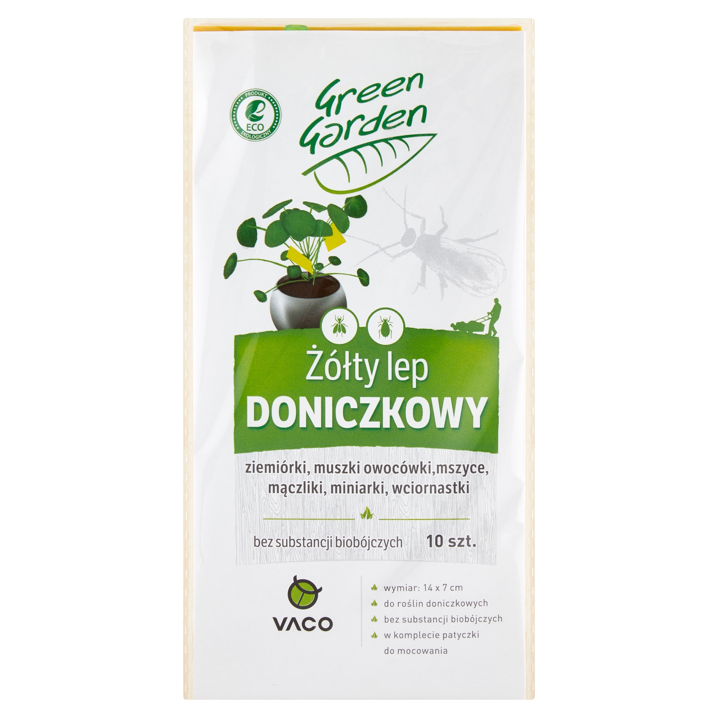 Lep na muchy mrówki Doniczkowy 14x7cm – Skuteczna ochrona roślin