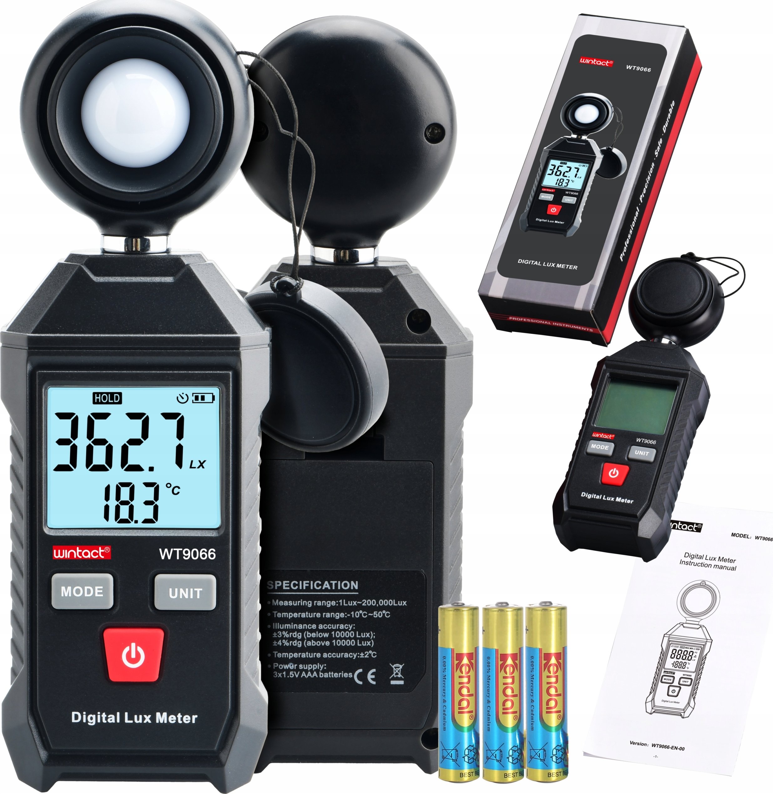 Właściwości urządzenia – Funkcje i zastosowania luksomierza