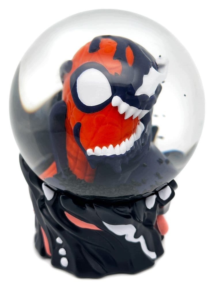 Szklana kula śnieżna Spider-Man & Venom w pudełku prezentowym – Idealna dekoracja dla fanów Marvela