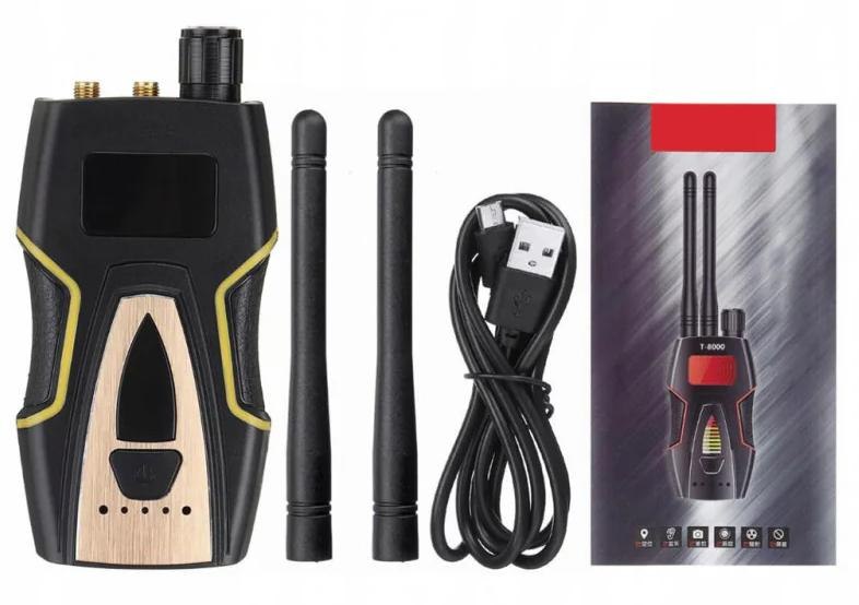 Wykrywacz lokalizator GPS kamer podsłuchów Mking MK8000 2 antenowy – Twoje narzędzie do ochrony prywatności