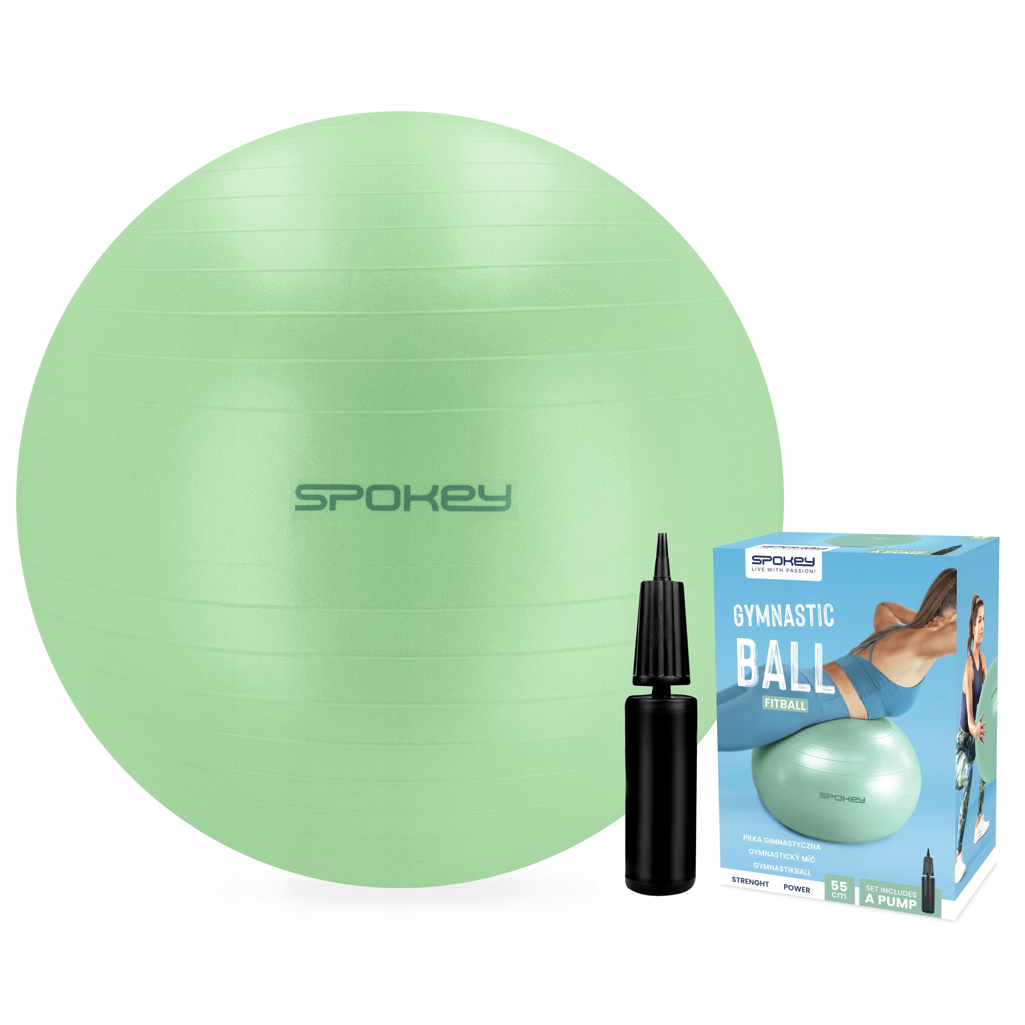 Wygodne napompowanie dzięki poręcznej pompce