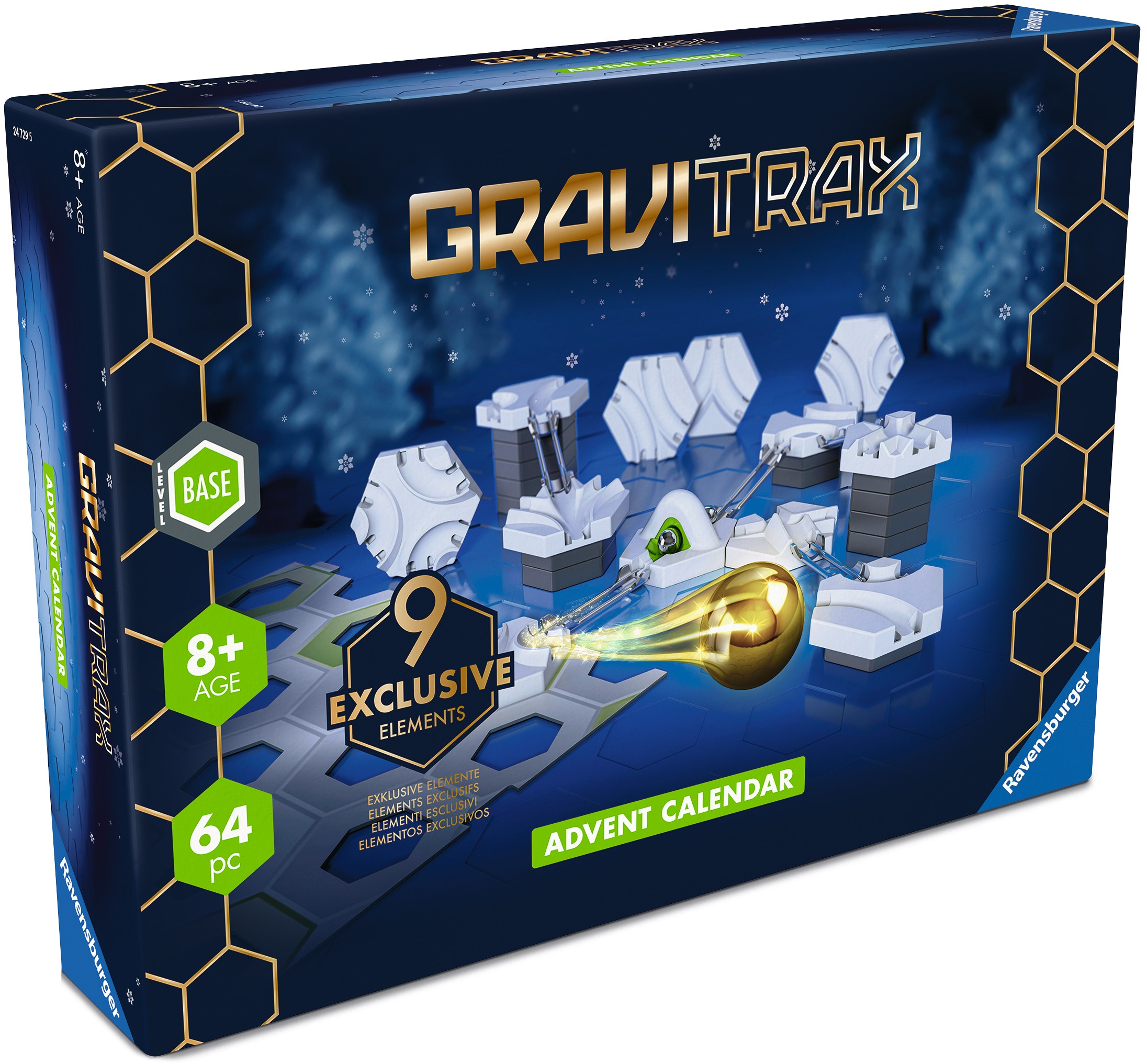 Ravensburger Adventskalender GraviTrax Slopes – Kreatywna zabawa na każdy dzień