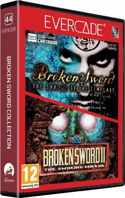 EVERCADE #44 - Zestaw gier Broken Sword – Niezapomniane przygody