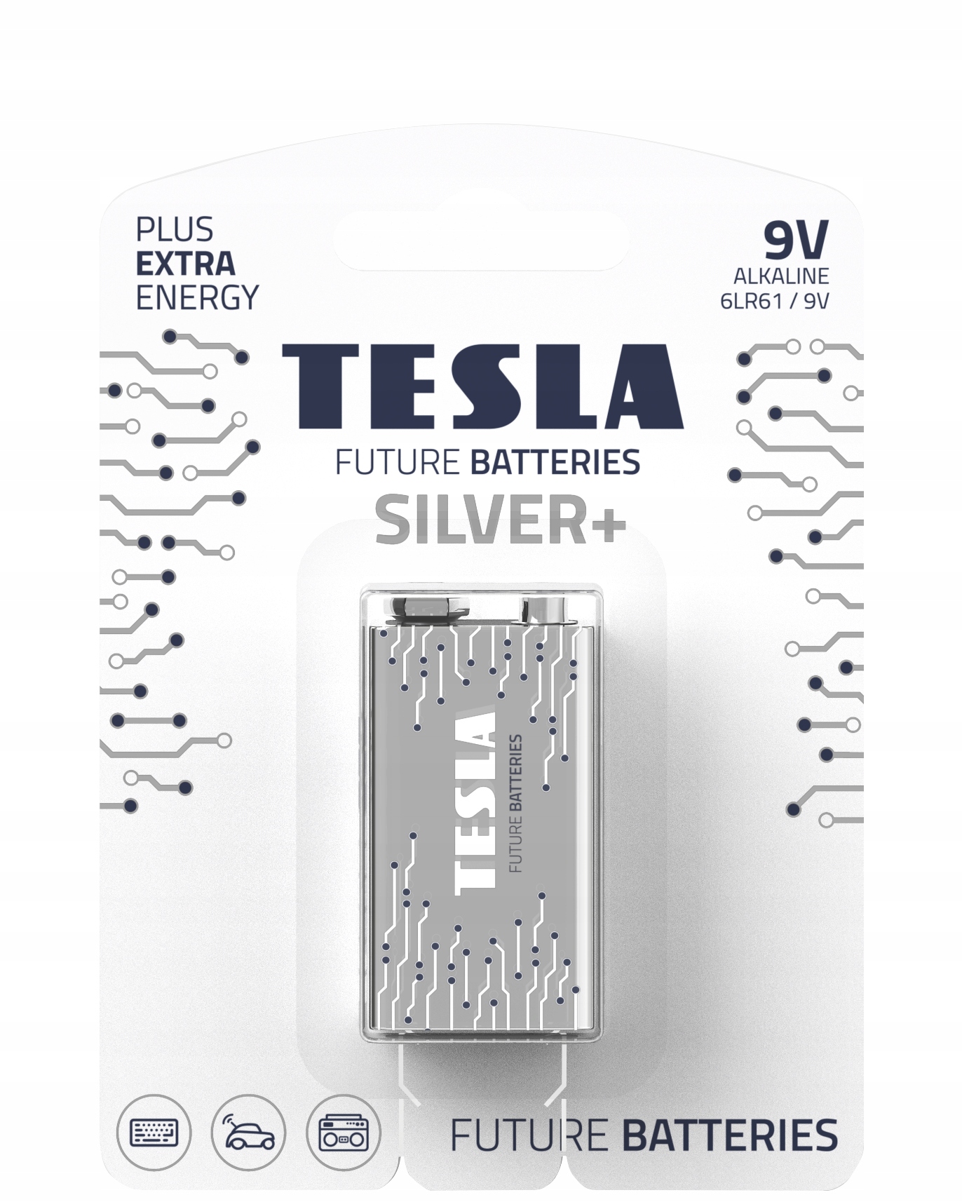 Akcesoria foto-video Alkaline baterie 9V TESLA – Niezawodne źródło energii