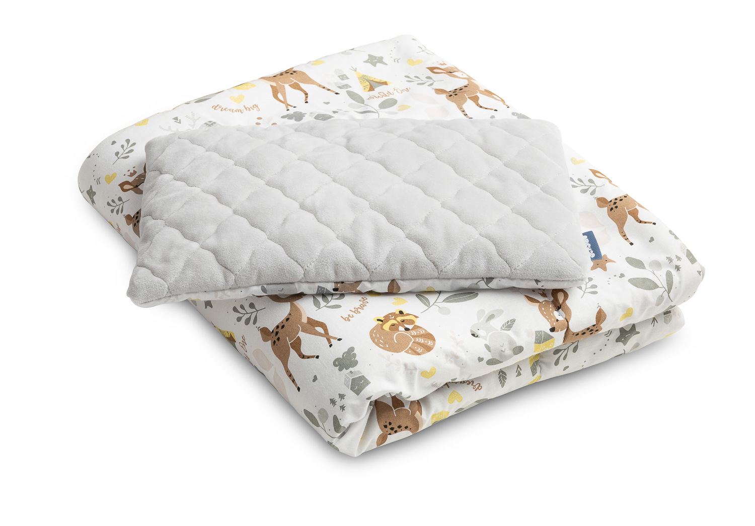 Sensillo KOMPLET DO ŁÓŻECZKA LEŚNA PRZYGODA PLUSZ KARO – Komfort i bezpieczeństwo dla Twojego dziecka