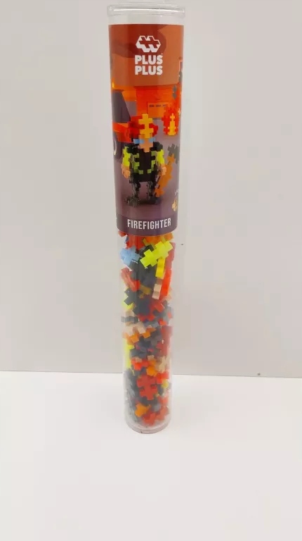 Klocki Plus-Plus Tuba Strażak 100el – Kreatywna zabawa dla dzieci
