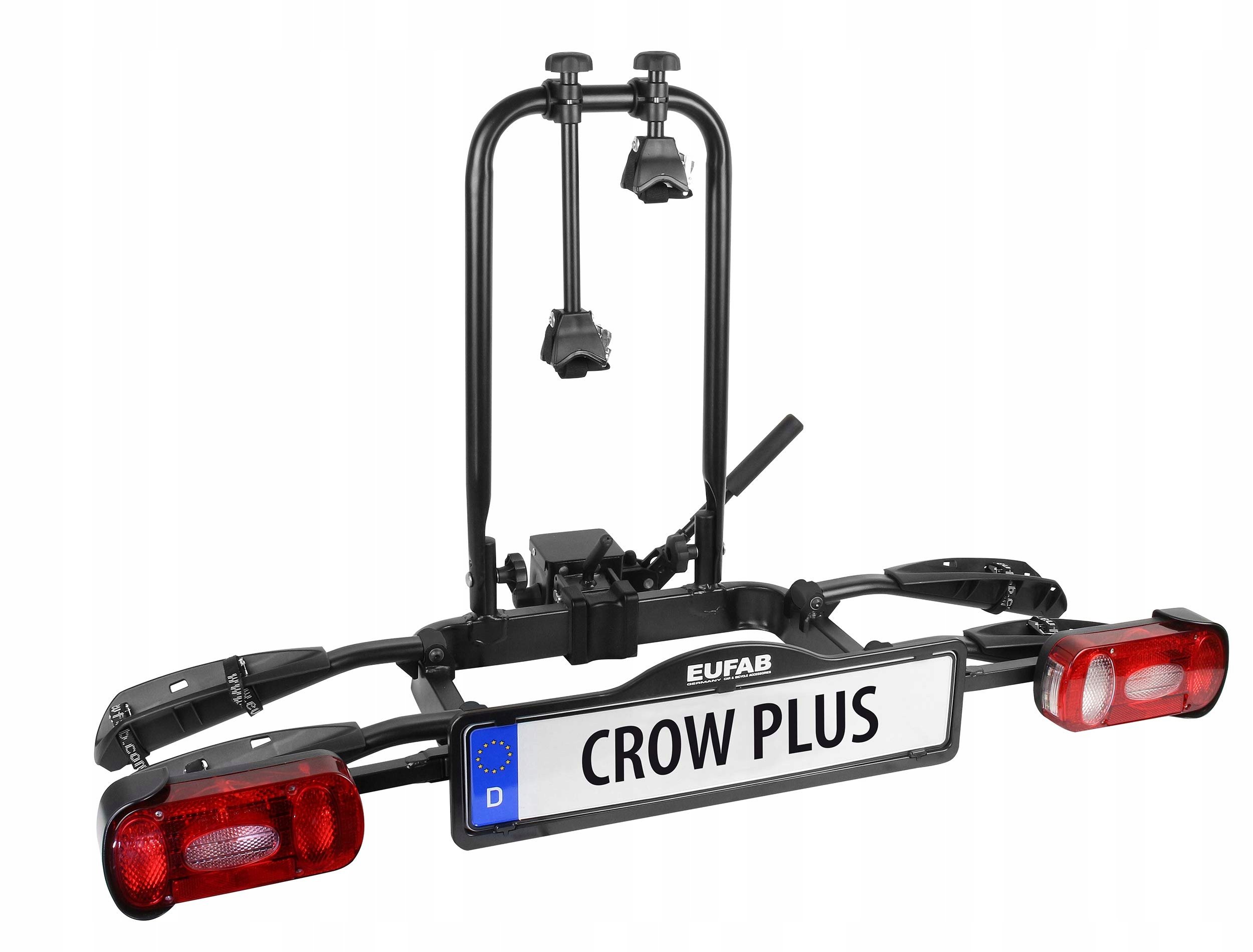Eufab 11582 – Bagażnik Rowerowy na 2 rowery max 50kg