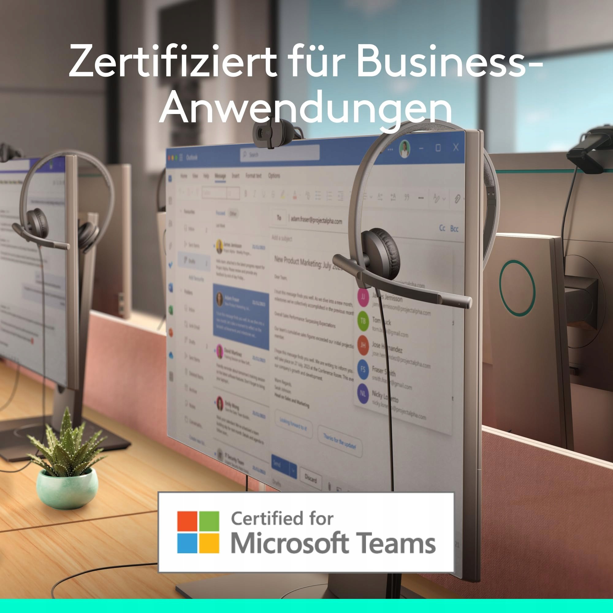 Certyfikat Microsoft Teams – Doskonała jakość dźwięku w biurze