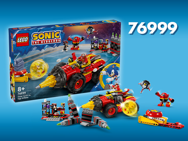 Super Sonic kontra Egg Drillster (76999)