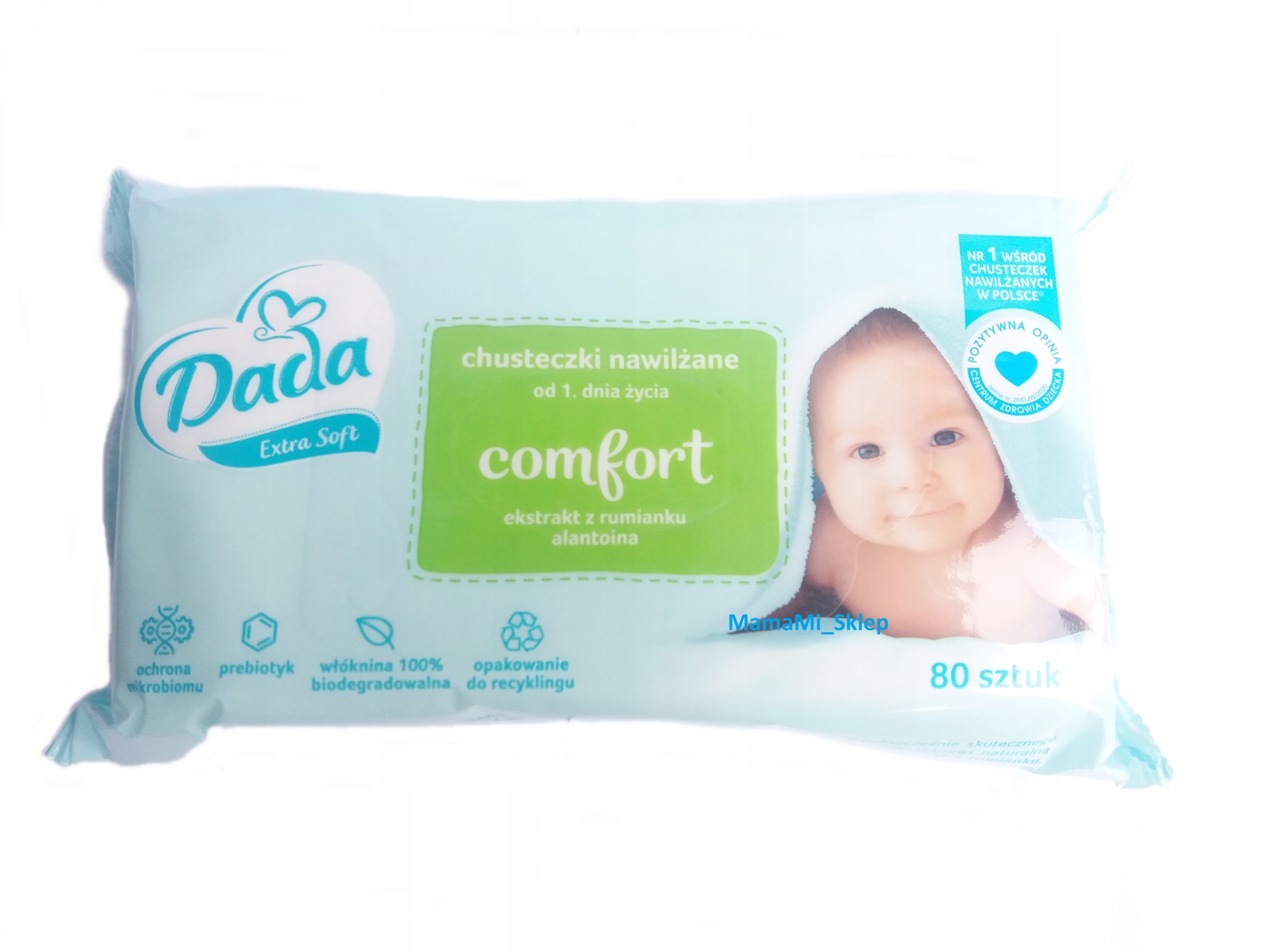 Dada Chusteczki nawilżane Dada Extra Soft Comfort – Delikatna pielęgnacja dla Twojego dziecka