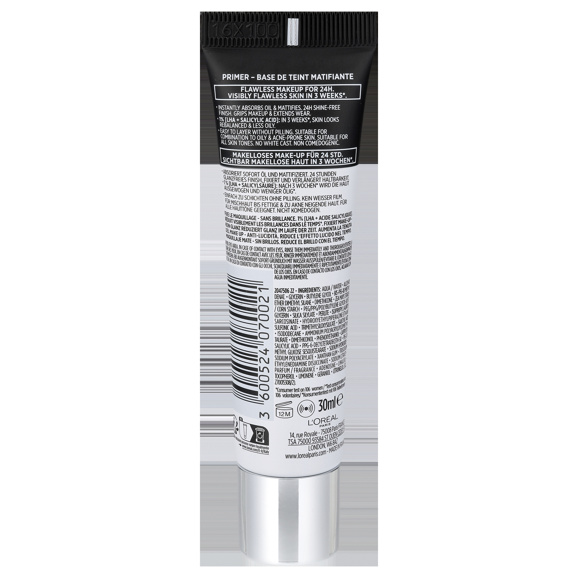 Redukcja widoczności porów i niedoskonałości