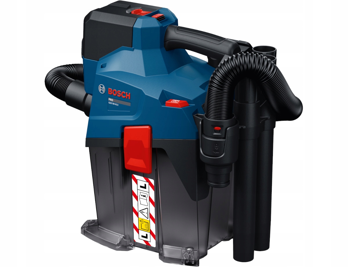 Odkurzacz akumulatorowy GAS 18V-6 LS BOSCH – Wydajność i mobilność w jednym