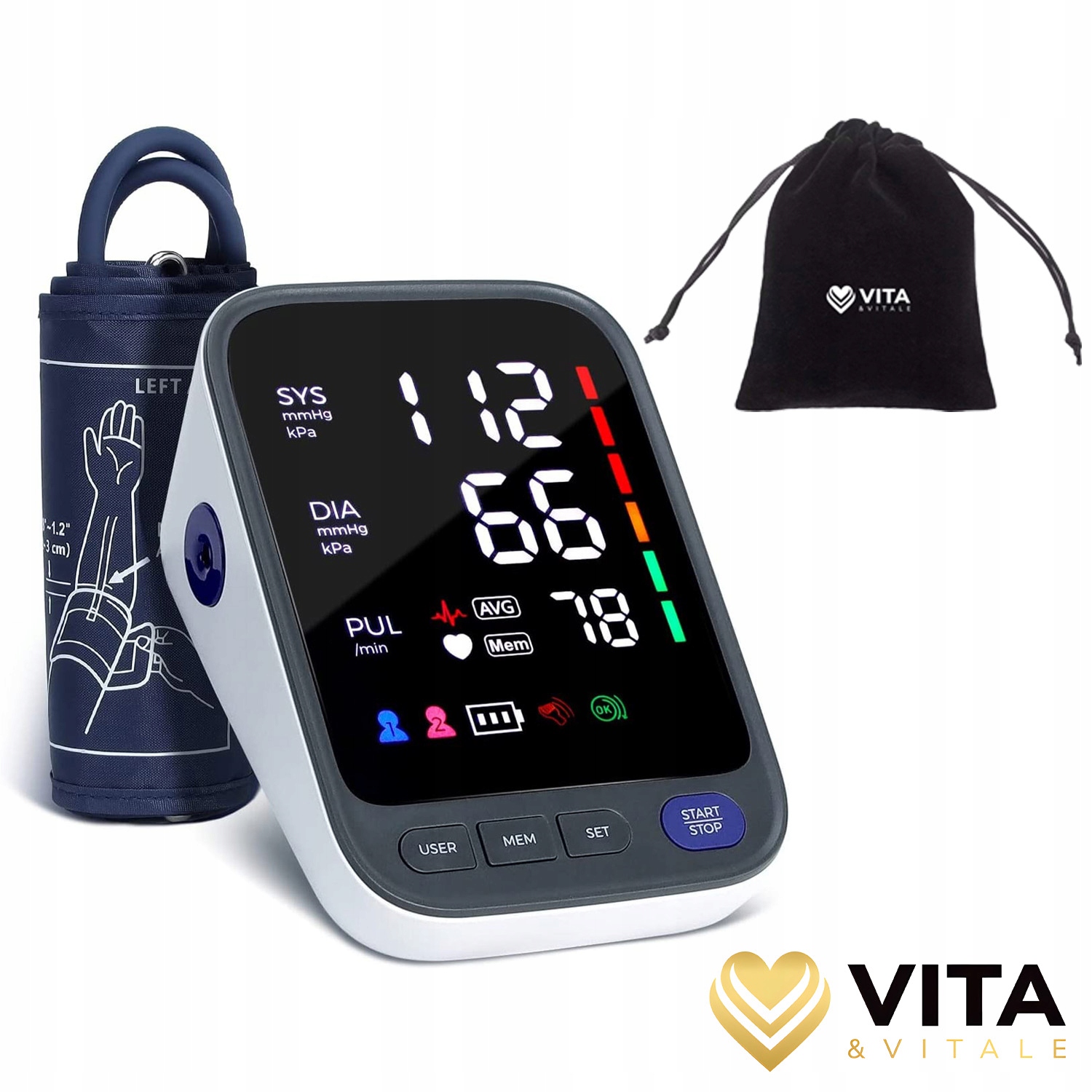 Wykrywanie arytmii i błędów pomiaru – Dodatkowe bezpieczeństwo