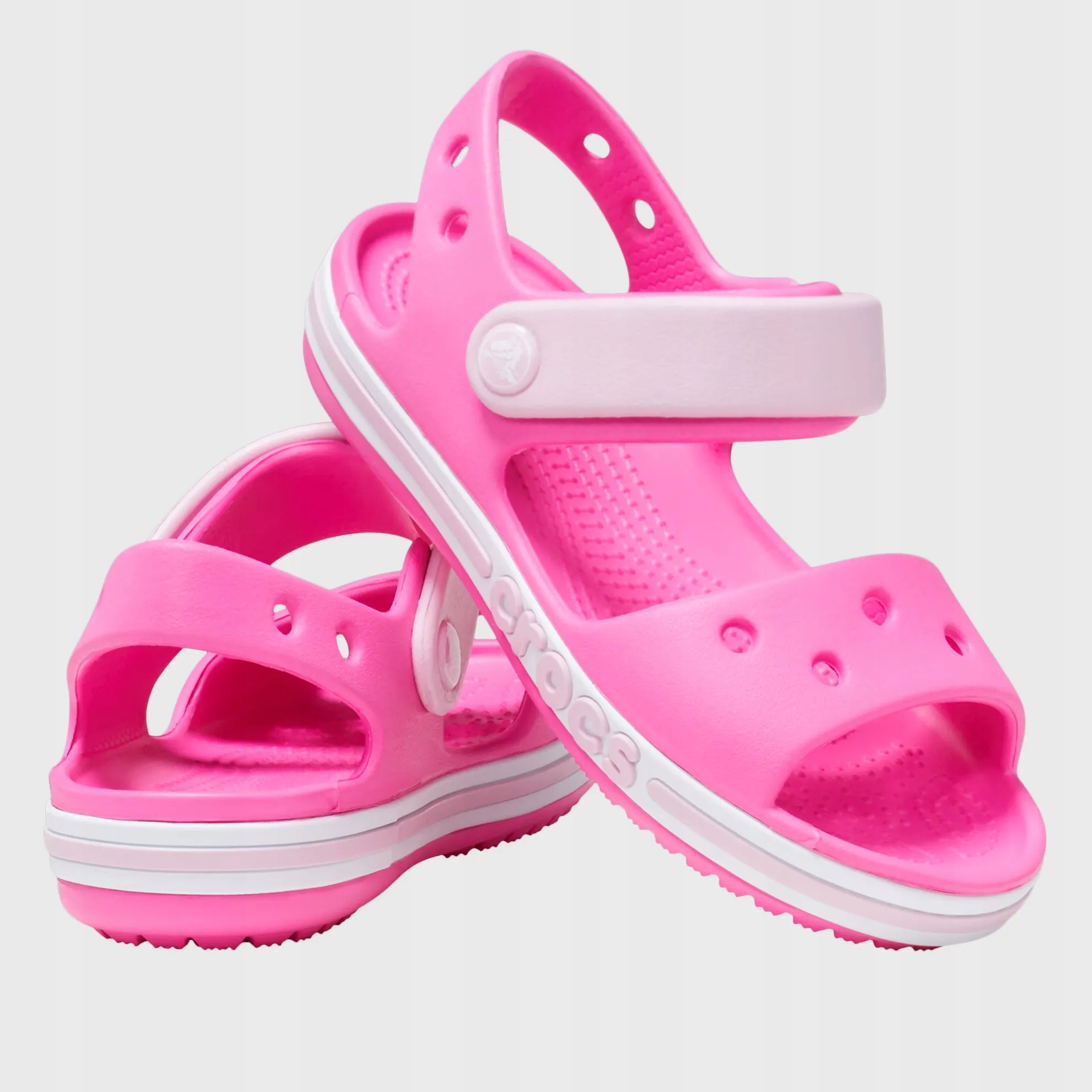 Sandały Crocs™ Bayaband Sandal dla dzieci - Różowe i wygodne