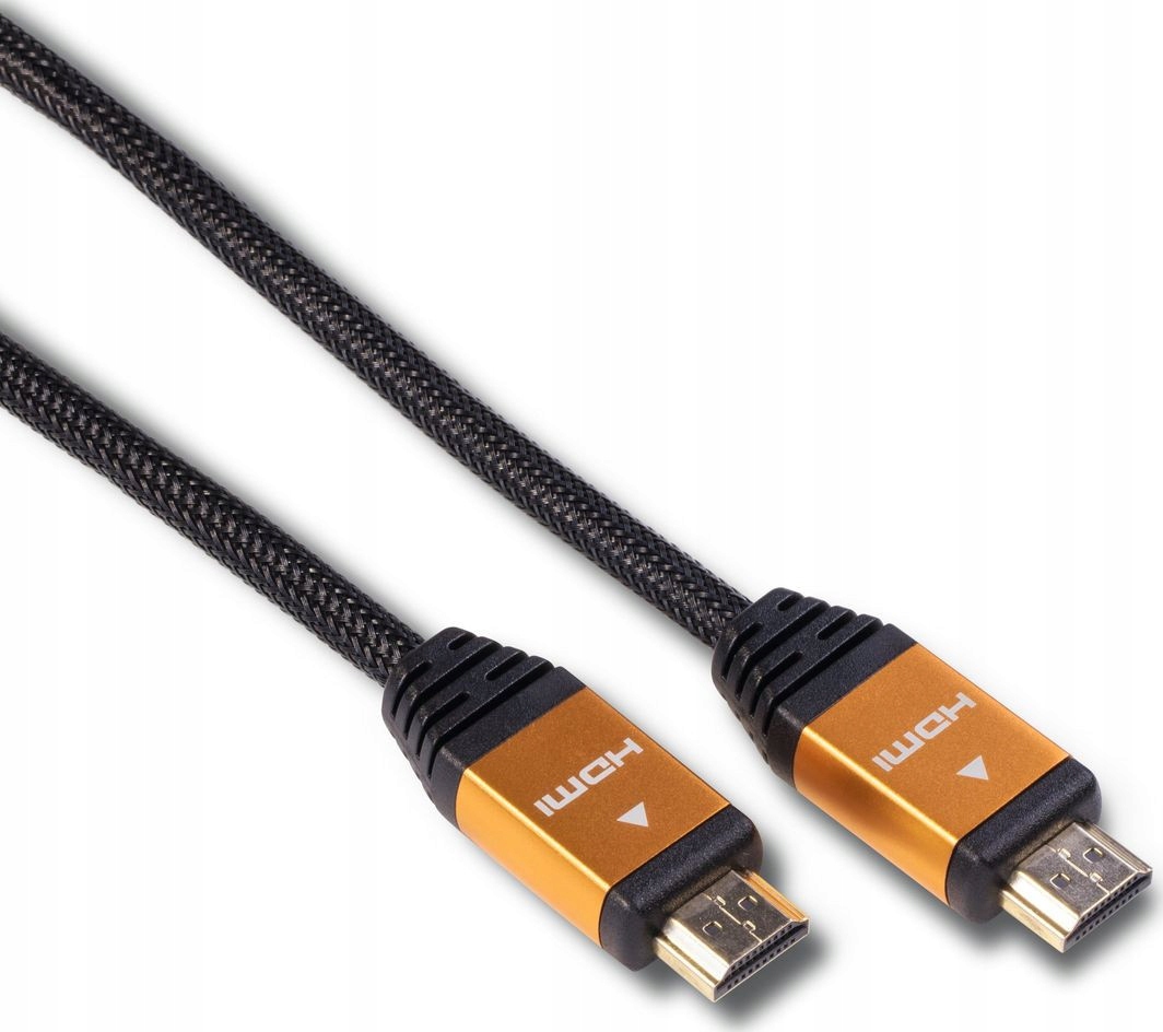Kabel HDMI - HDMI 3m czarny (199216) – Najwyższa jakość obrazu i dźwięku