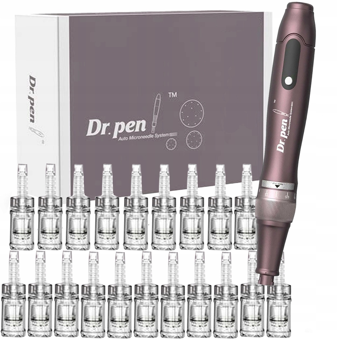 Urządzenie Derma Pen + 20 Kartridży GRATIS – Profesjonalny sprzęt do mezoterapii