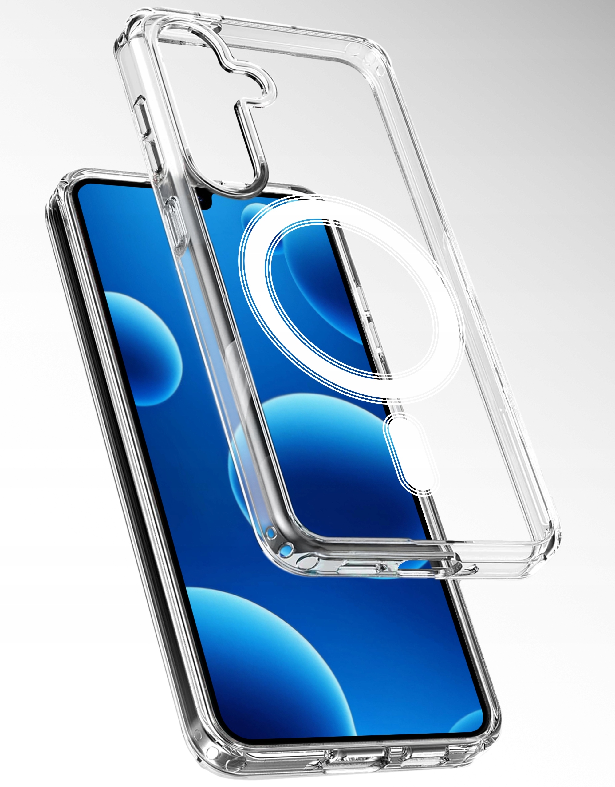 Etui Magnetyczne Przezroczyste do Samsung A16 | A16 5G – Ochrona i styl w jednym