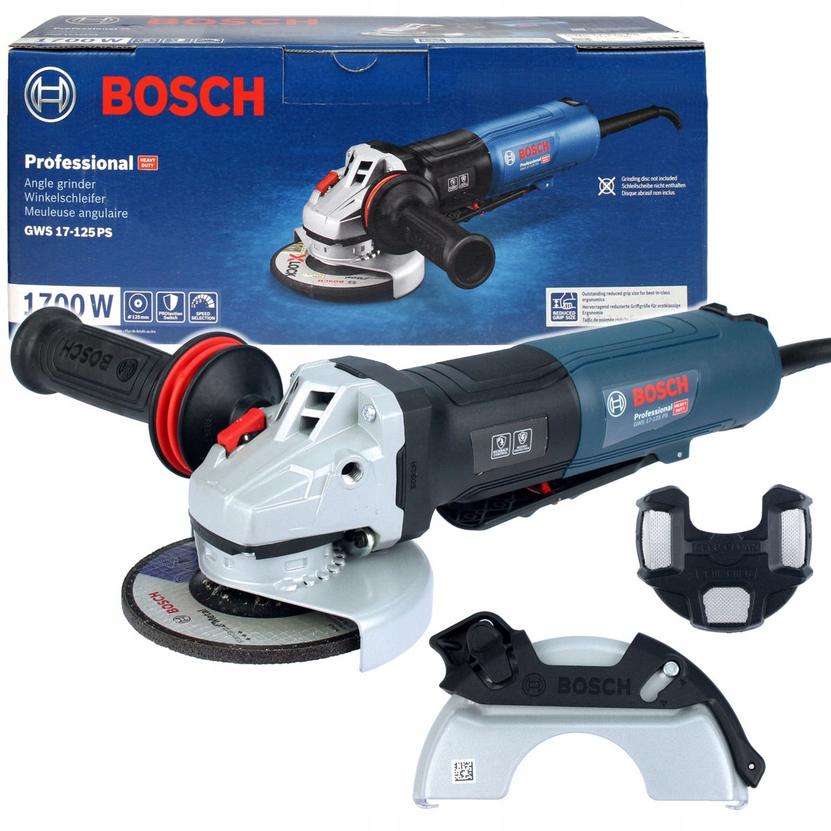 Szlifierka kątowa Bosch GWS 17-125 PS 1700W – Wydajność i precyzja w każdym detalu