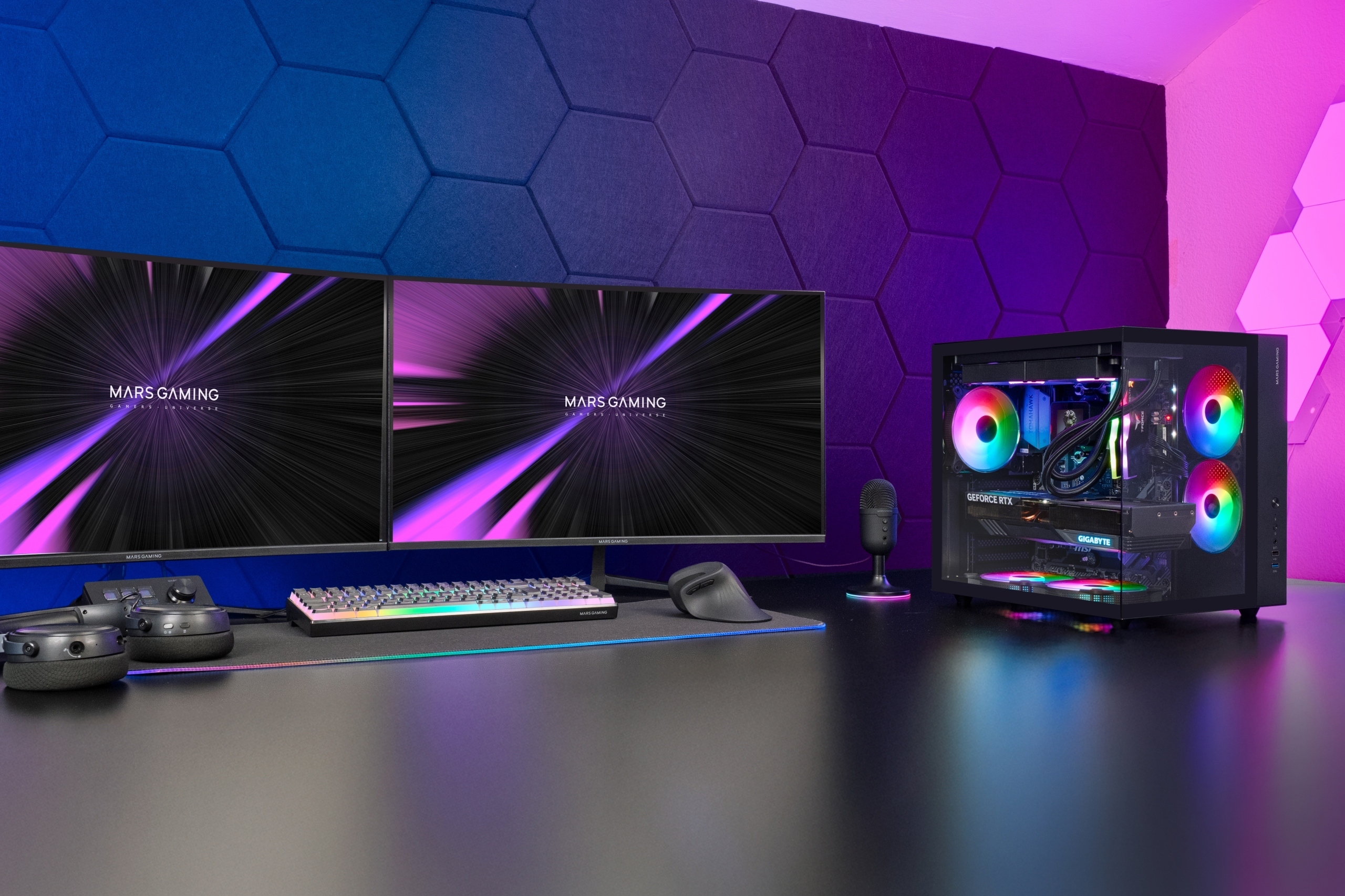 MARS MCV-ONE 1xFRGB – Elegancka obudowa Midi Tower dla Twojego komputera