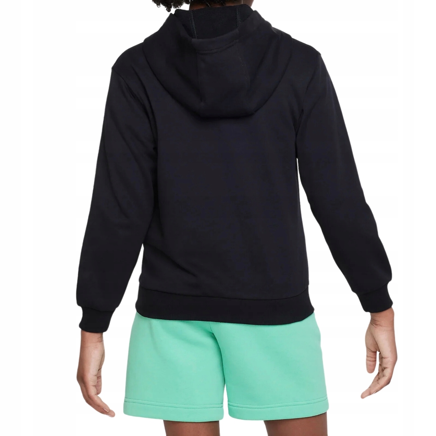 Bluza dla dzieci Nike Club Fleece czarna FD3017 010 – Komfort i styl na co dzień
