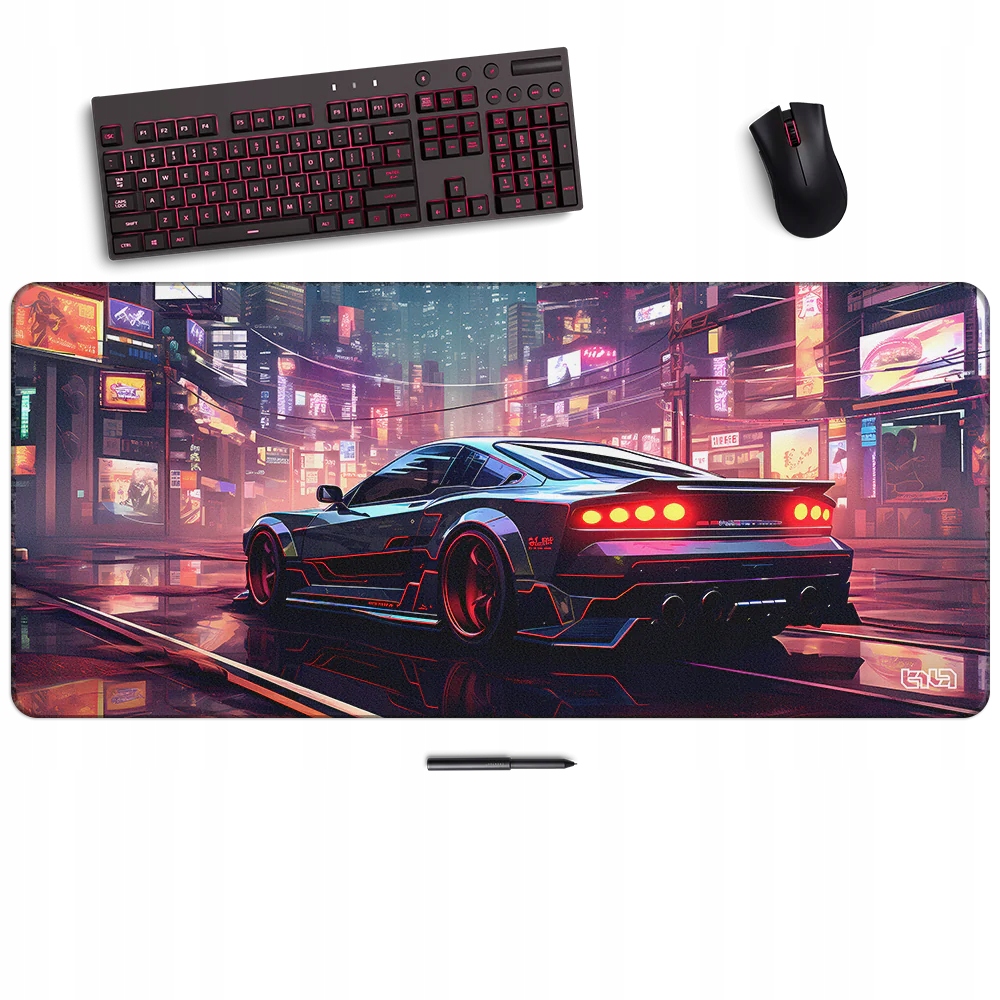 Duży rozmiar 90x40 cm – wolność ruchu dla myszki i klawiatury