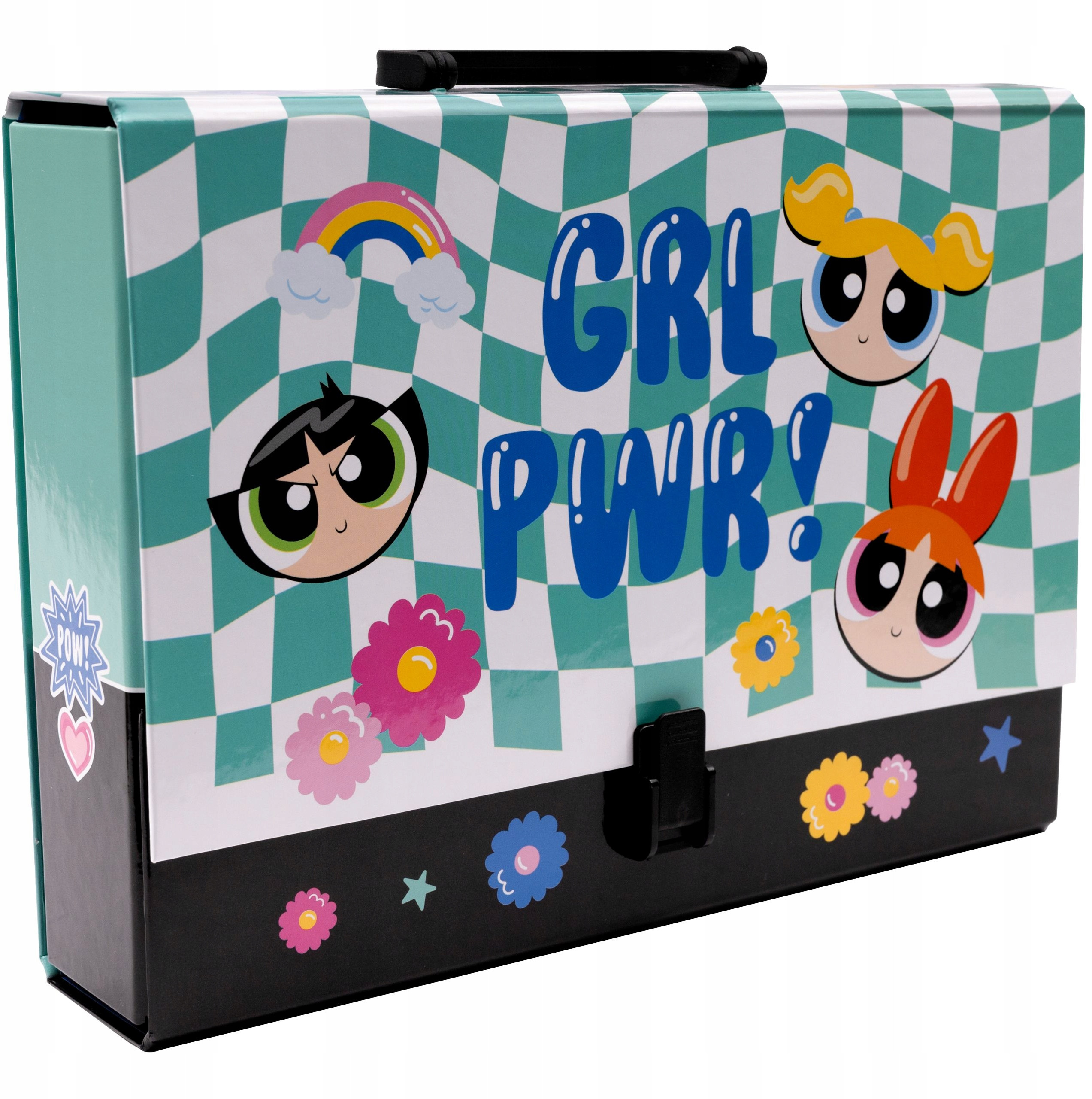 Teczka z rączką walizeczka Atomówki – Idealne rozwiązanie dla małych artystów