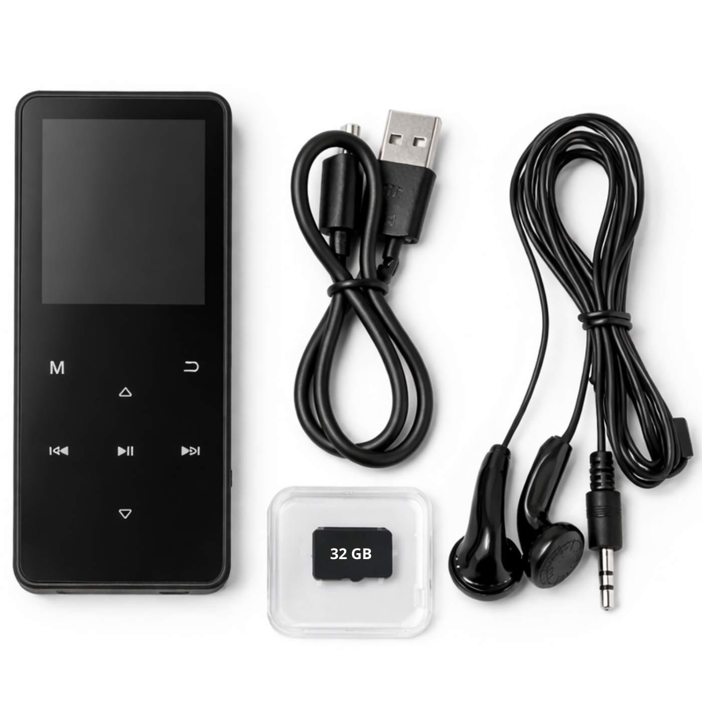 Pojemna pamięć 32 GB i obsługa kart microSD – Przechowuj swoje ulubione utwory