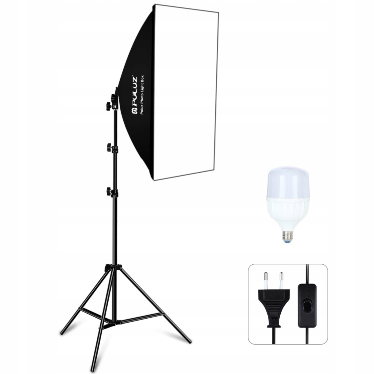 Lampa studyjna PULUZ Softbox 50x70 cm – Profesjonalne oświetlenie do fotografii