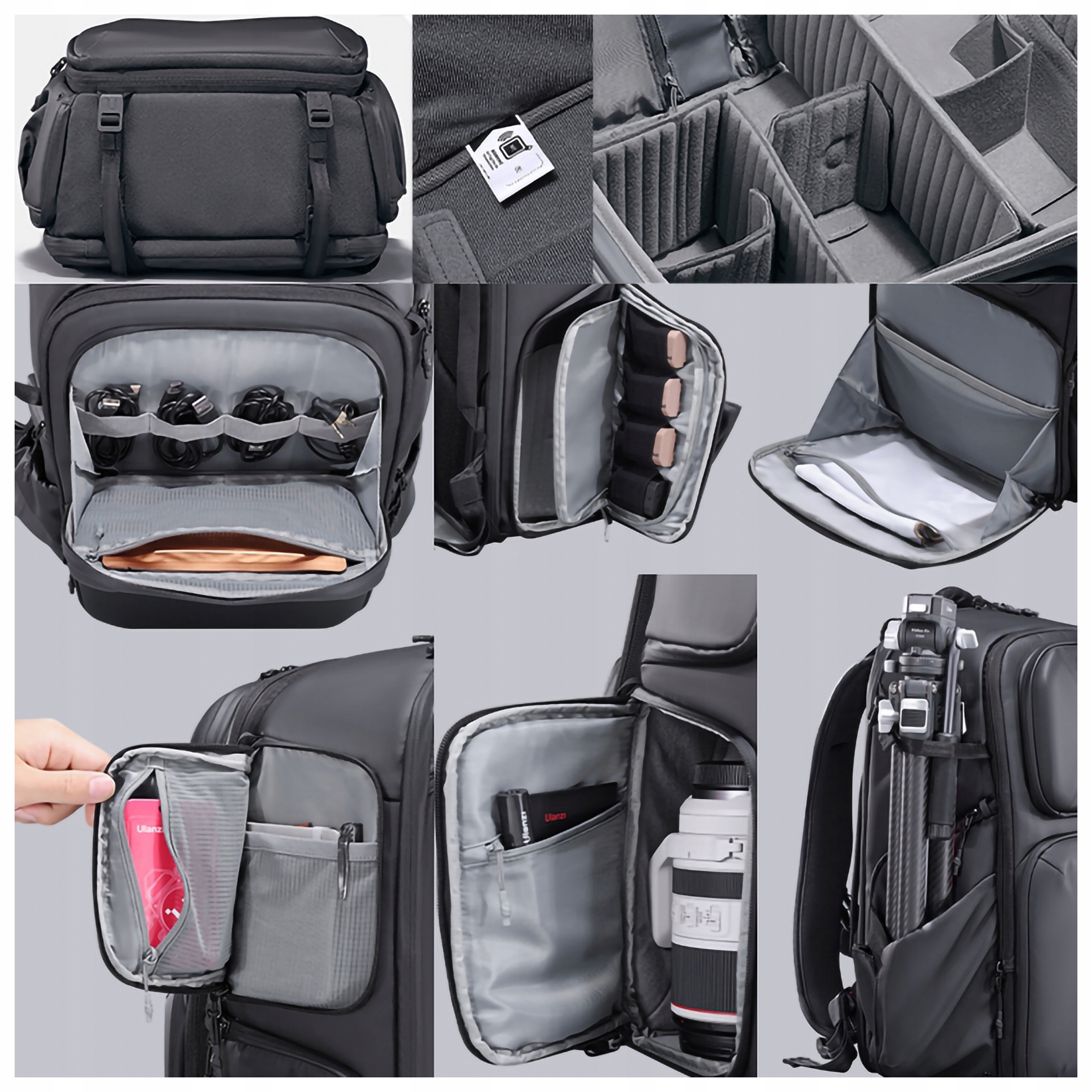 Plecak Ulanzi BP10 – Profesjonalny plecak fotograficzny dla podróżników