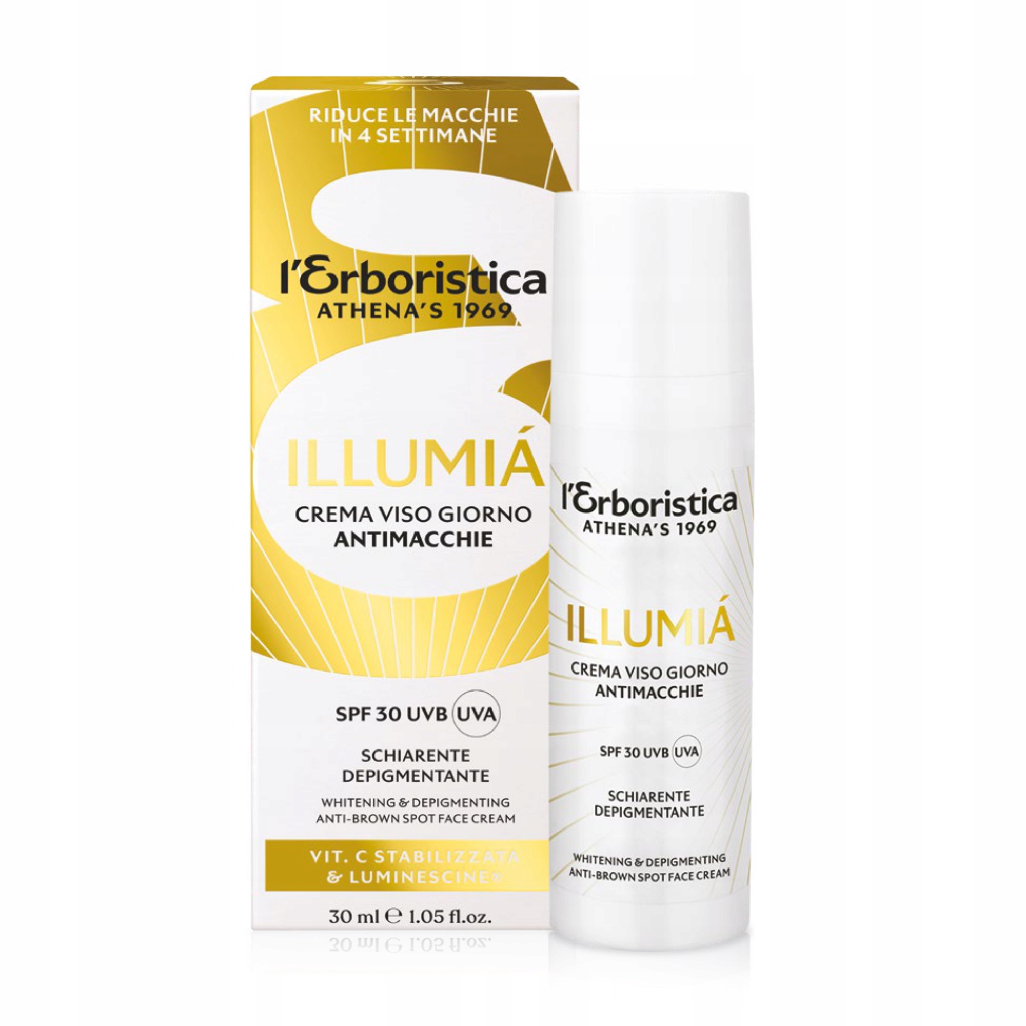 Illumia krem do twarzy na dzień przeciw przebarwieniom SPF30 30ml – Twoja codzienna ochrona i blask