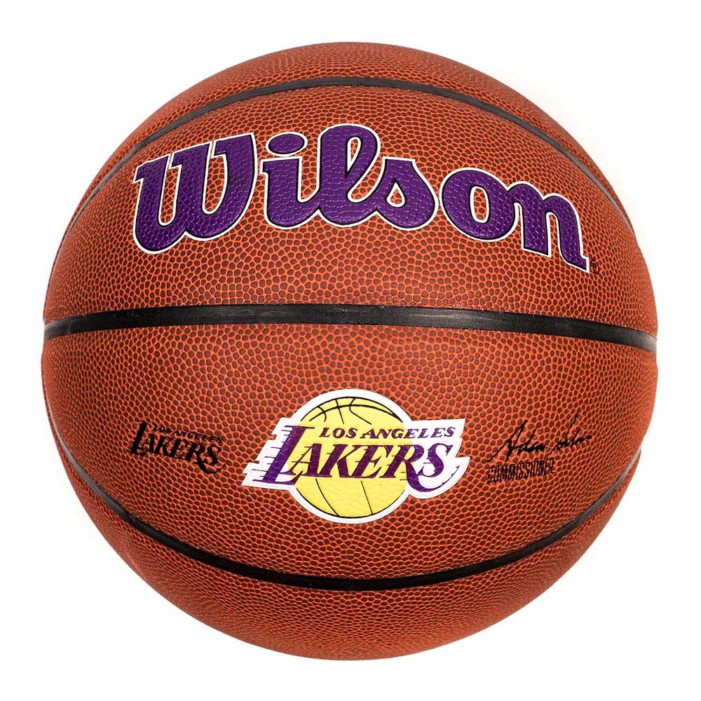 Piłka do koszykówki Wilson Team Alliance Los Angeles Lakers WTB3100XBLAL – Idealna do gry