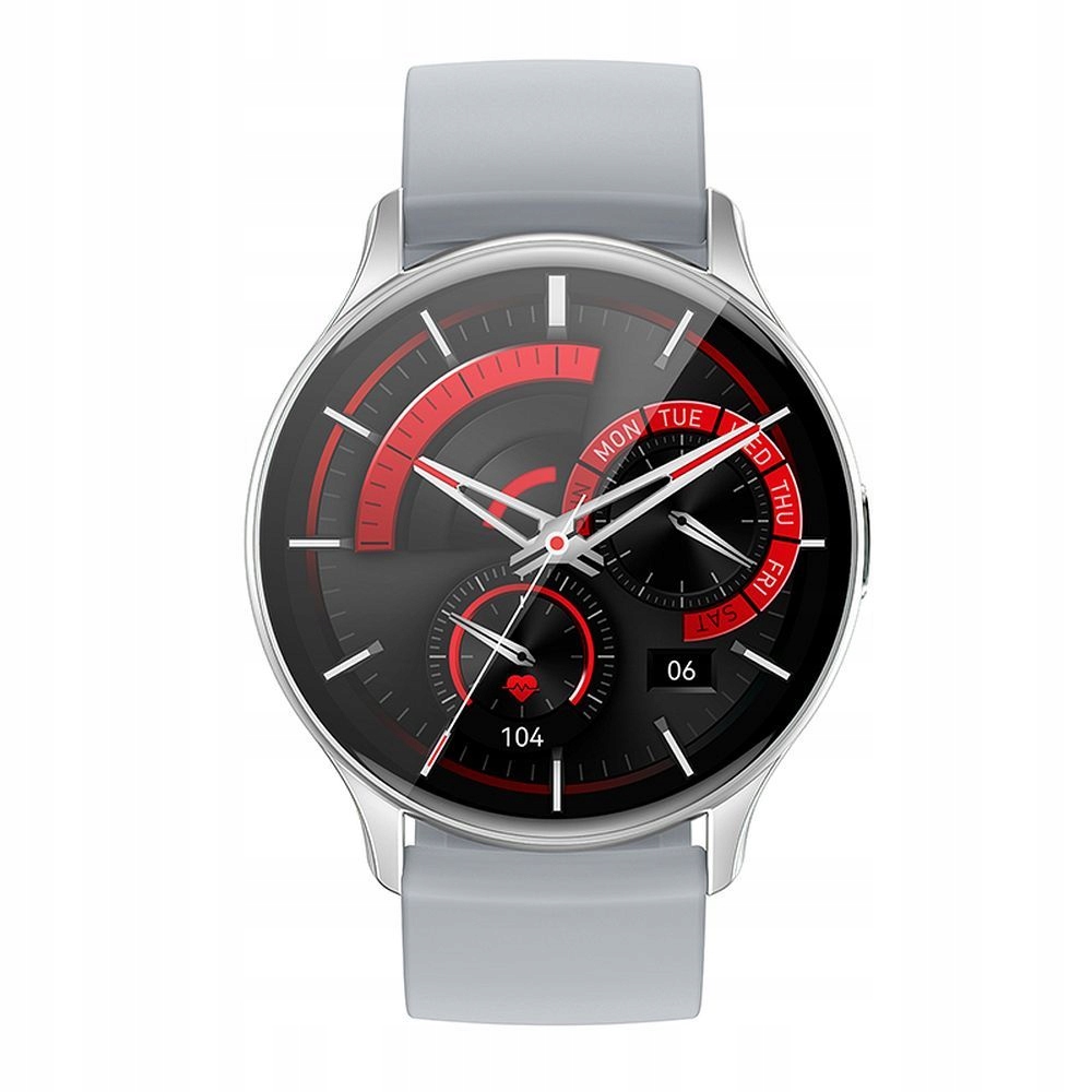 Smartwatch Hoco HOCO smartwatch z funkcją rozmowy Y15 AMOLED srebrny – Elegancja i funkcjonalność na każdym kroku