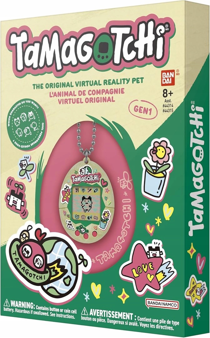 TAMAGOTCHI - ECO CELEBRATION EGG – Twój wirtualny przyjaciel z lat 2000