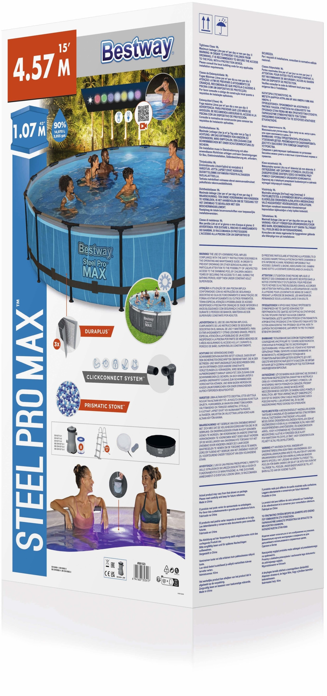 Zestaw akcesoriów do łatwego montażu i użytkowania