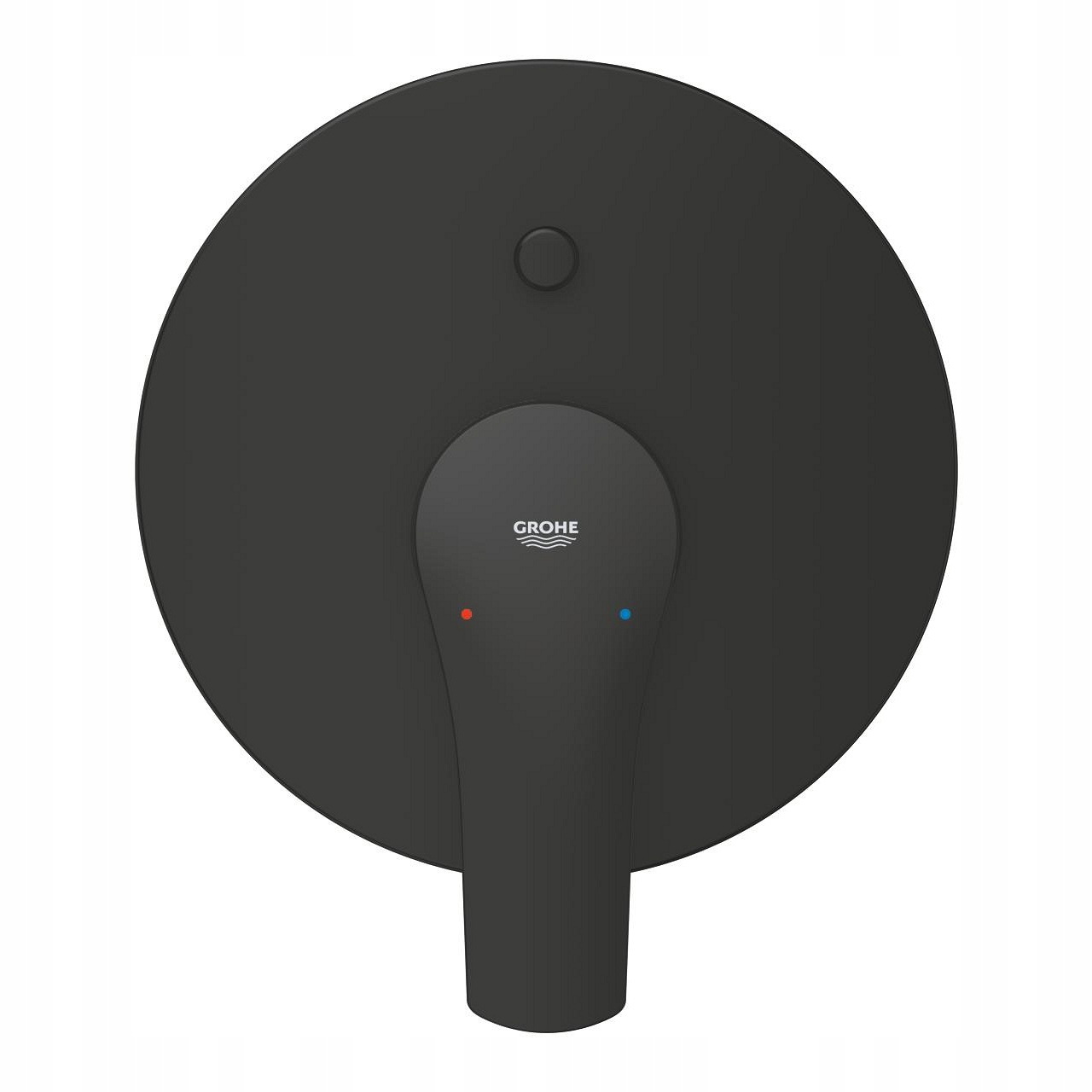 Grohe jednouchwytowa bateria wannowa Eurosmart czarny mat 194502433 – Elegancja i funkcjonalność w Twojej łazience