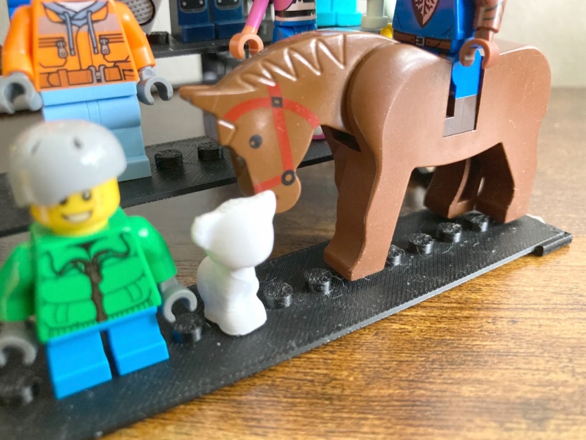 Stylowa organizacja minifigurek LEGO