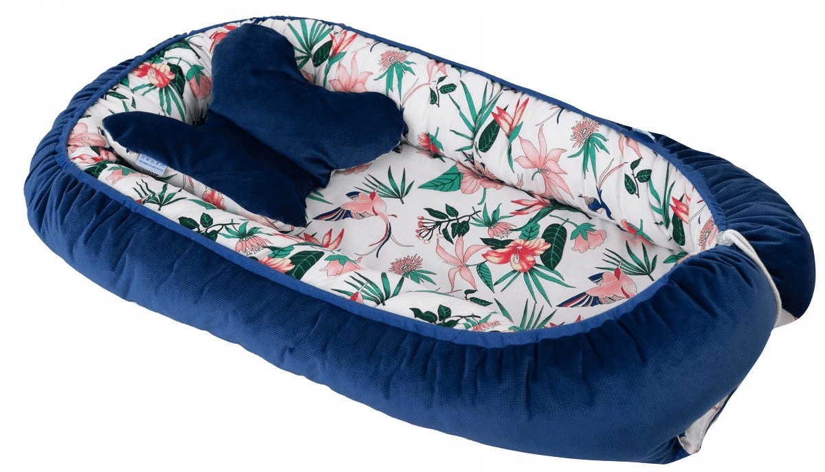 Materac 55 x 80 Pozycjonujący Gniazdko Velvet 02 – Komfortowy sen dla niemowląt