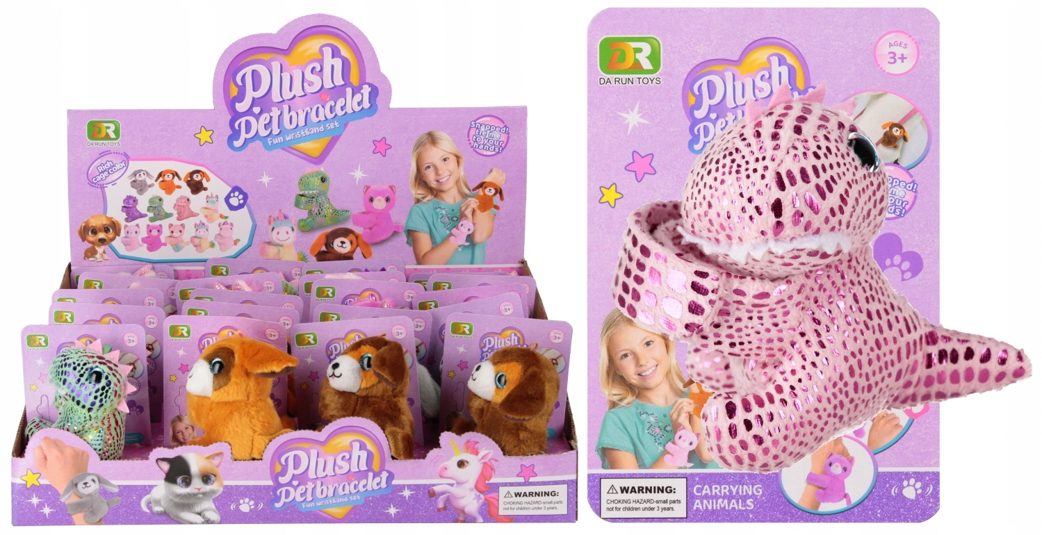 Bransoletka Plusz Zwierzęta – Uroczy dodatek dla dzieci