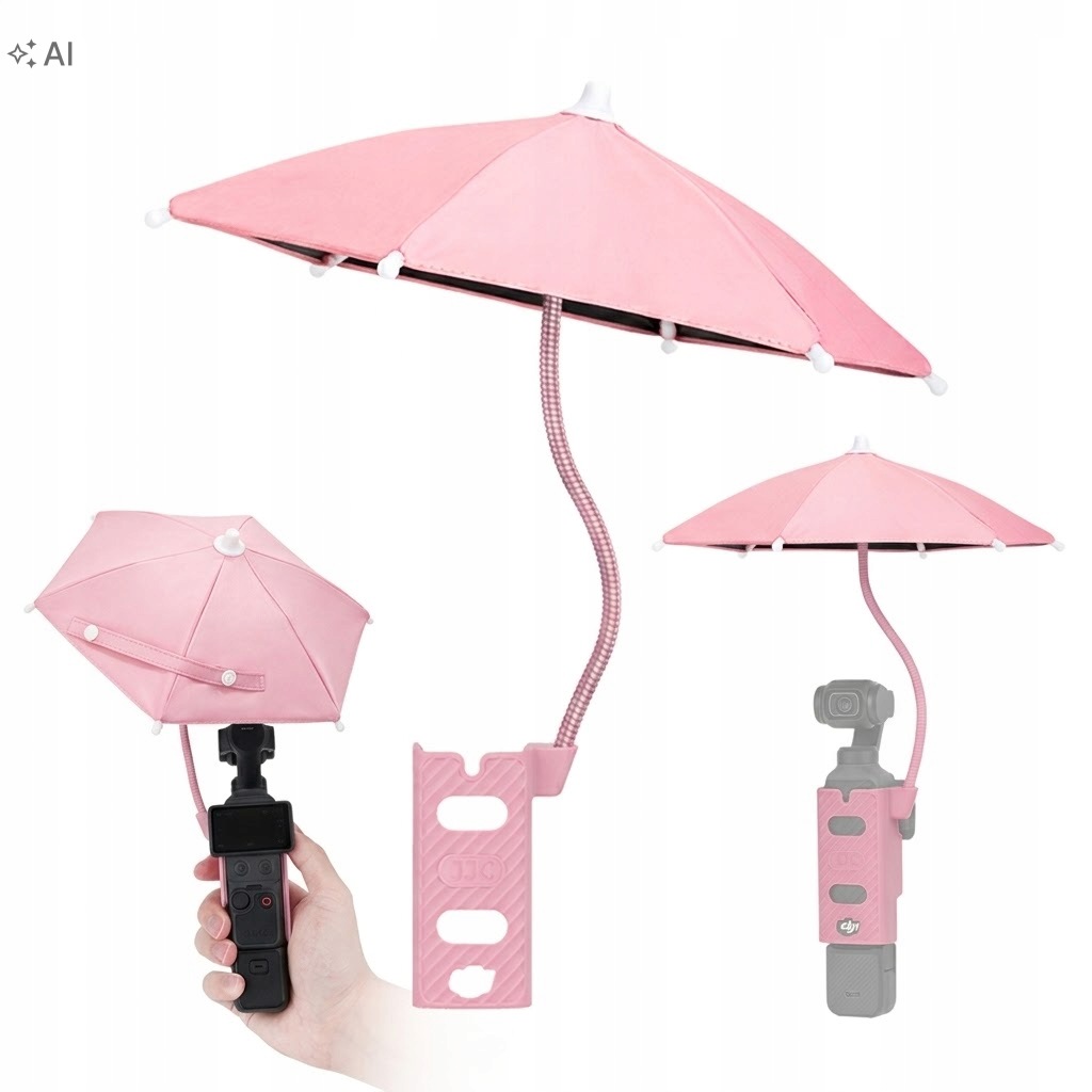 Parasolka Parasol Osłona Ochrona Na Deszcz Słońce Do Dji Osmo Pocket 3 / 4 / 4p / Spu-op – Idealna ochrona dla Twojego sprzętu