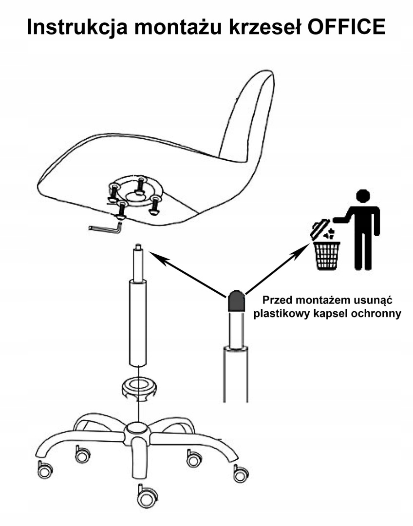 Cechy dodatkowe: regulacja wysokości i kółka jezdne