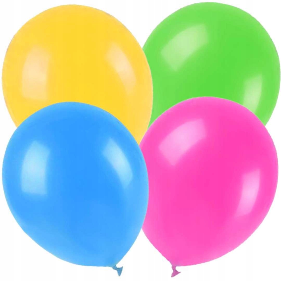 Kolorowy mix balonów lateksowych