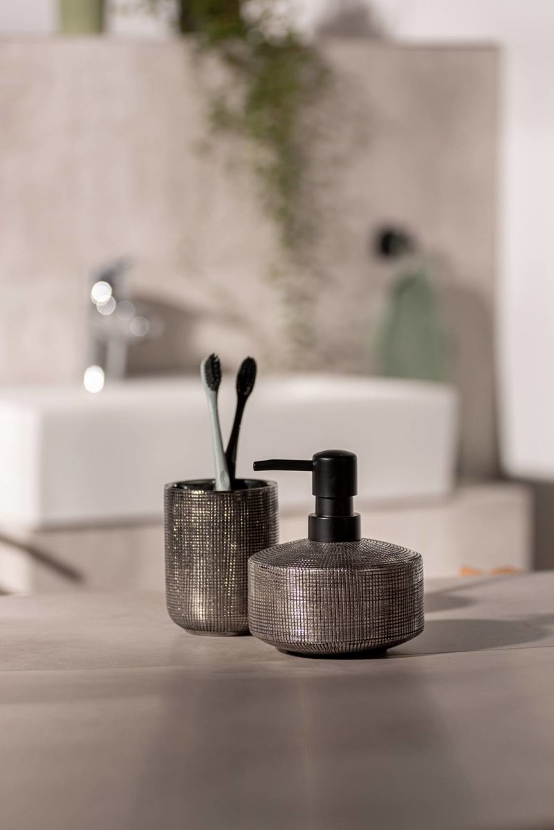 Ceramiczny kubek na szczoteczki RIVARA, WENKO – Elegancja i funkcjonalność w Twojej łazience