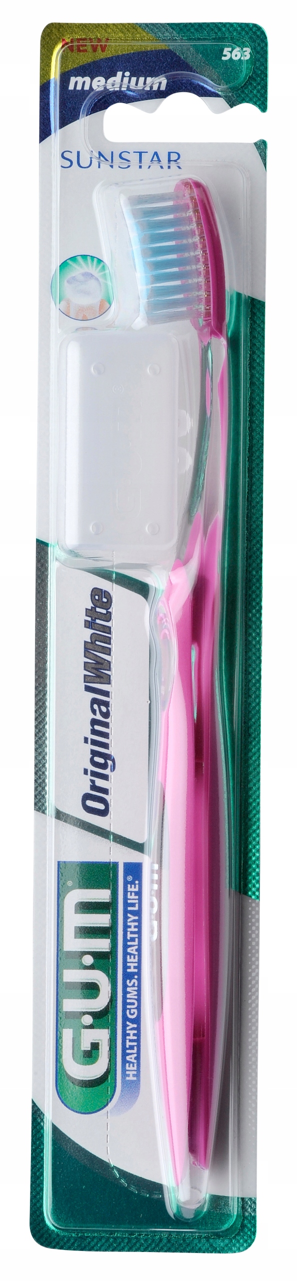Szczoteczka do zębów GUM Original White Soft – Naturalna biel i zdrowie zębów
