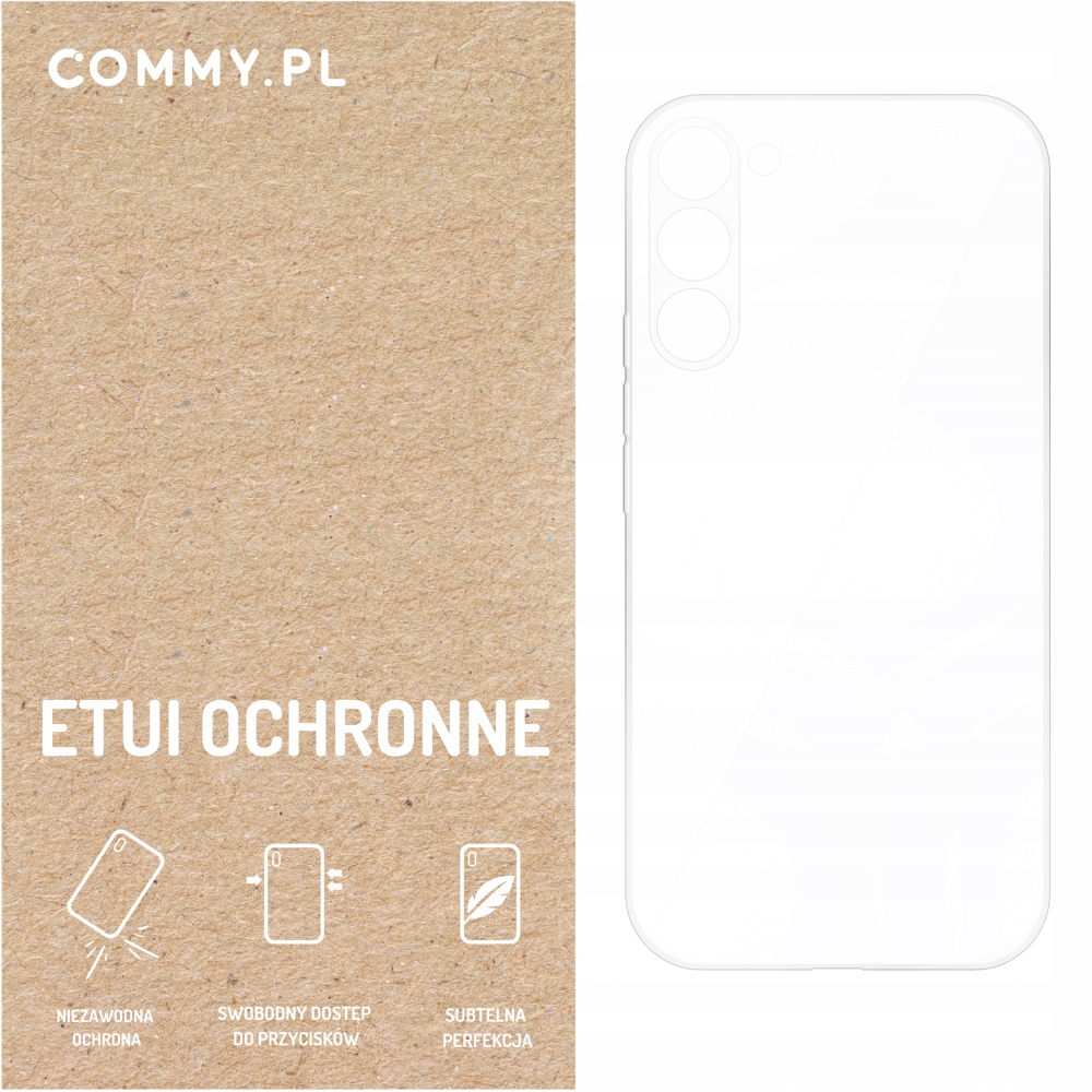 Elegancka i minimalistyczna konstrukcja etui
